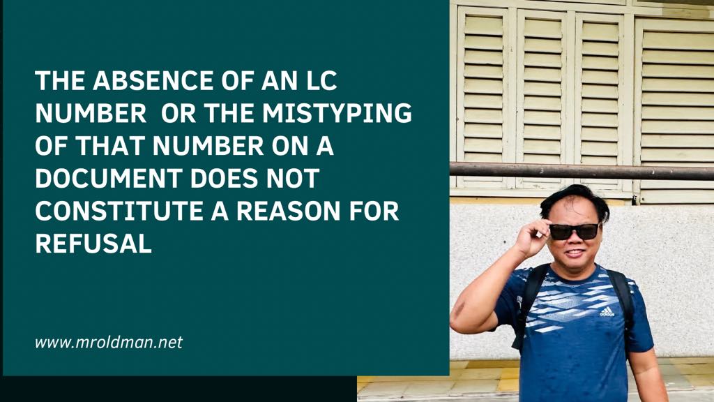 THE ABSENCE OF AN LC NUMBER OR MISTYPING THAT NUMBER ON A DOCUMENT DOES ...