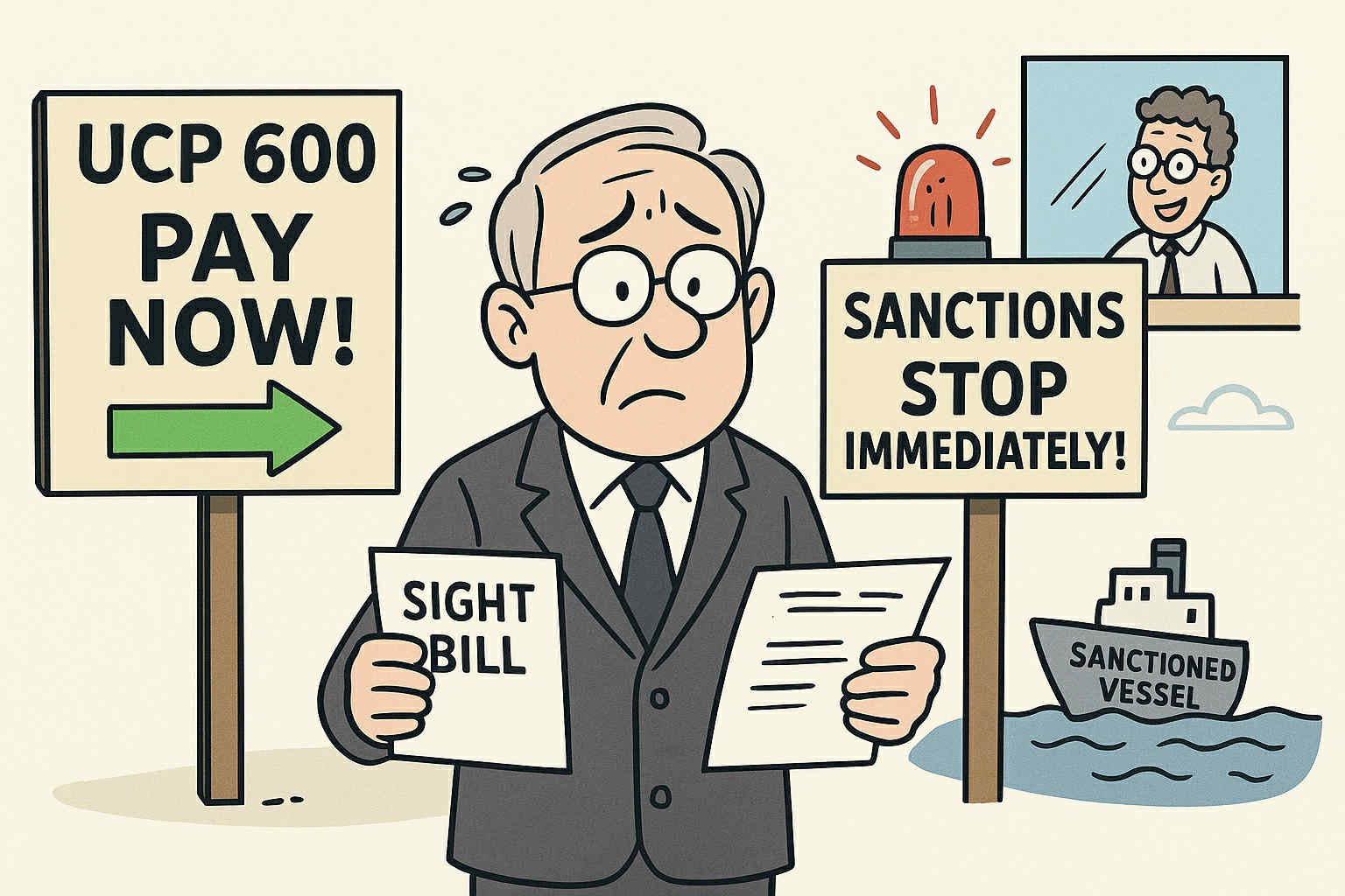 Sanctions vs. Honour: What If the LC Has No Sanctions Clause? - Mr. Old Man